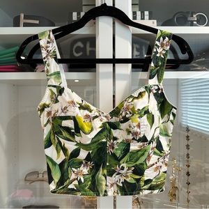 Dolce & Gabbana Corset Crop Top IT40